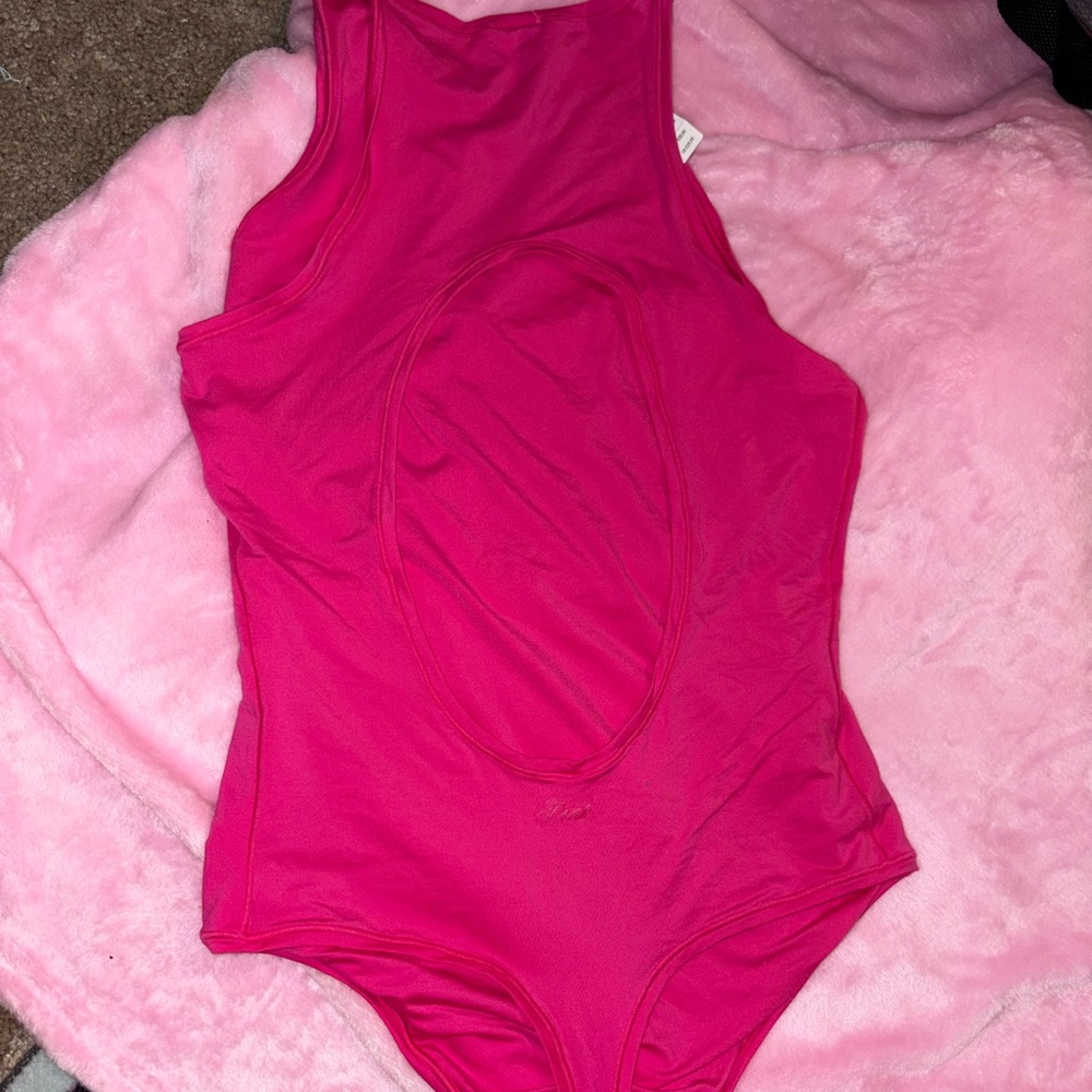 Victoria’s Secret pink bodysuit